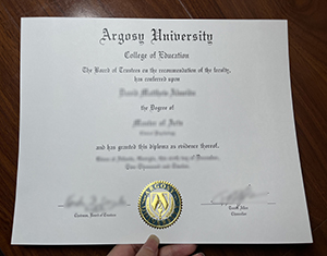 Argosy University Diploma1
