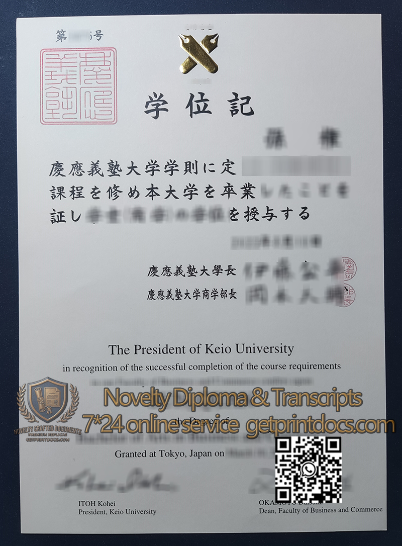 Keio University degree