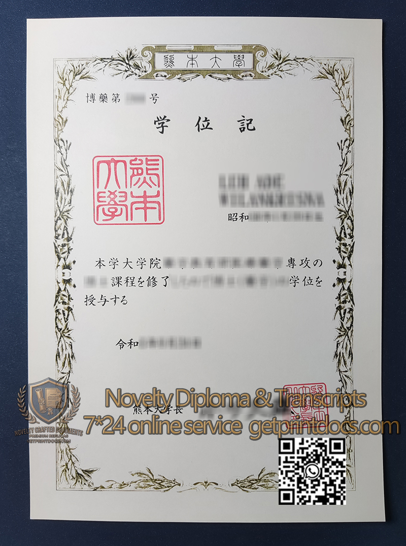 Kumamoto University degree