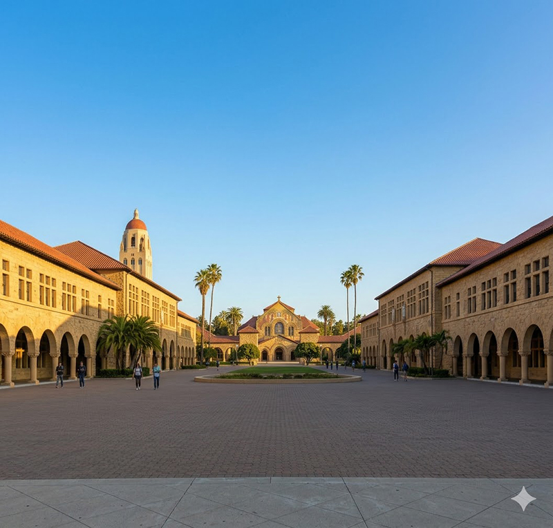 Stanford University scenery