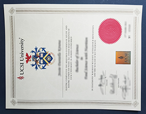 UCSI University degree-1