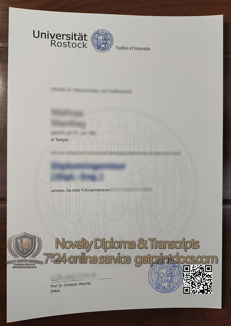 Universitat Rostock diploma