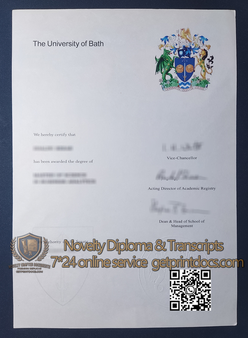 University of Bath degree