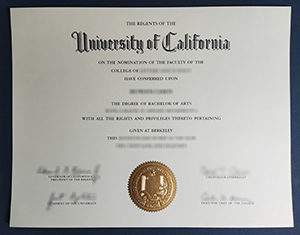 University of California, Berkeley diploma-1