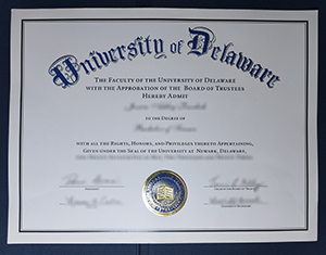 University of Delaware degree-1