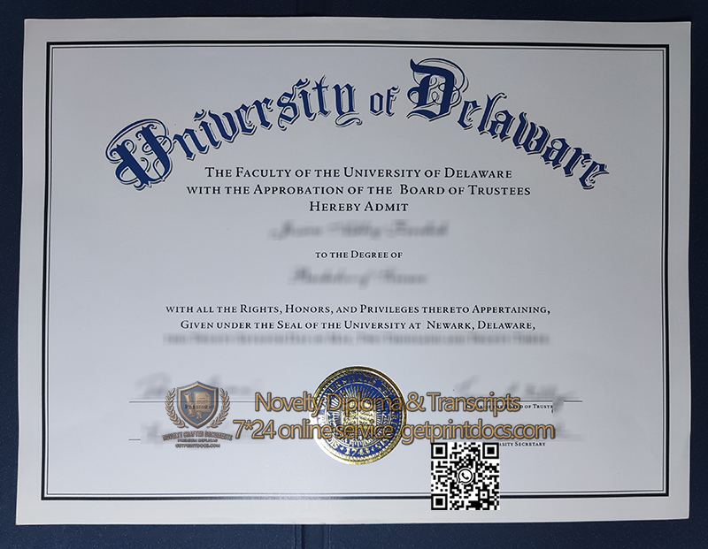 University of Delaware degree