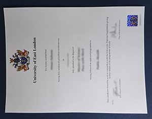 University of East London diploma-1