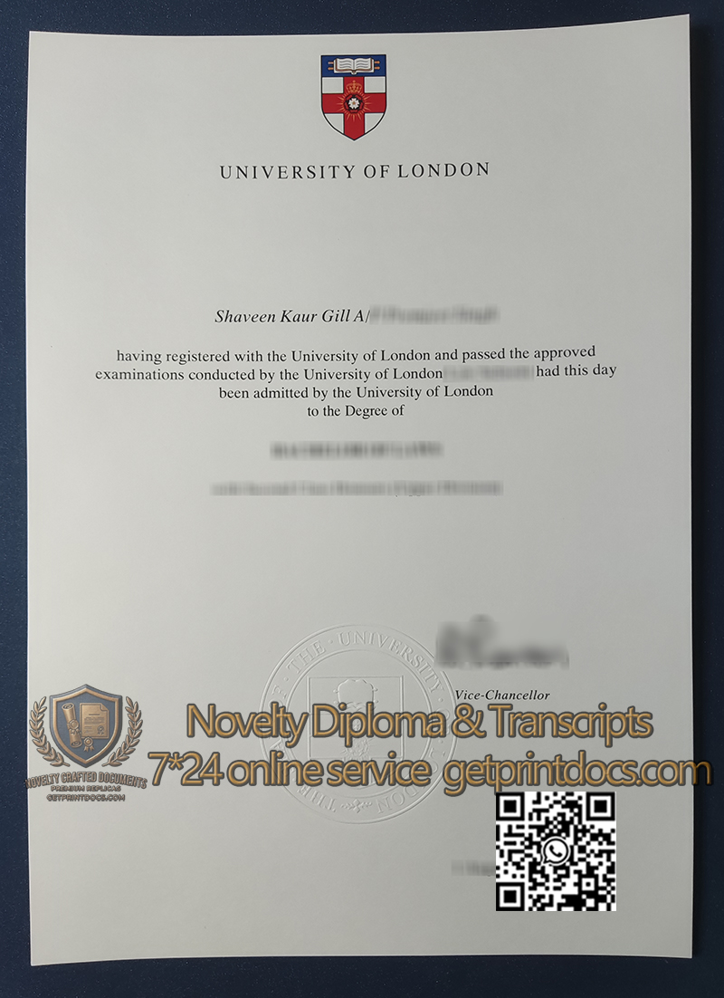 University of London diploma