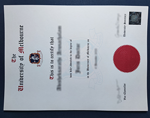 University of Melbourne diploma-1