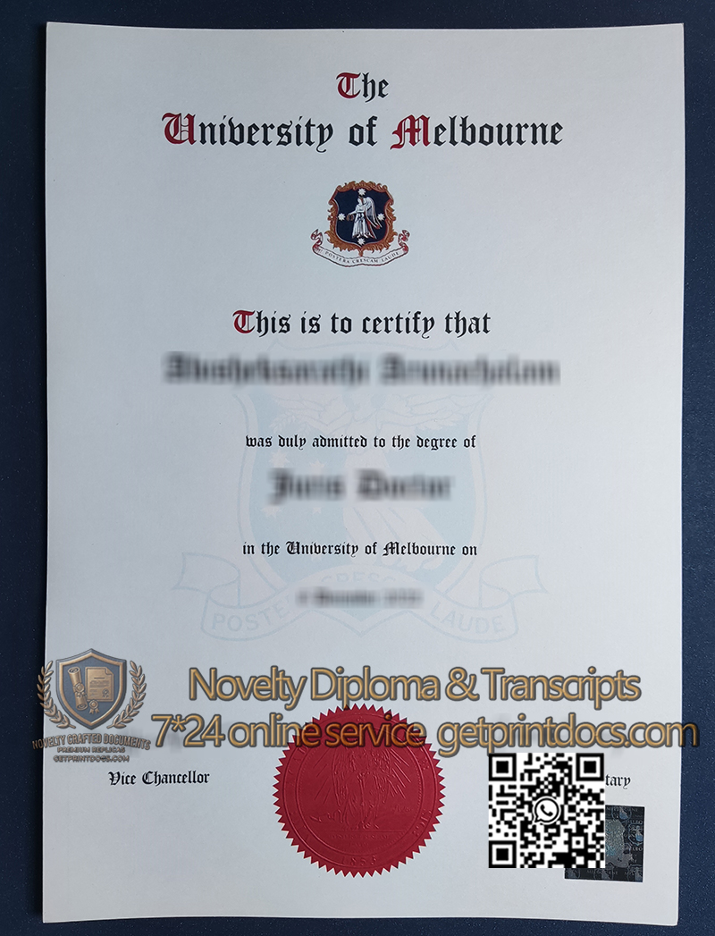 University of Melbourne diploma