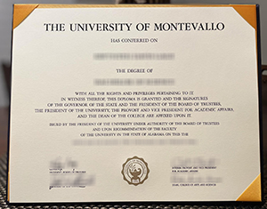 University of Montevallo diploma-1
