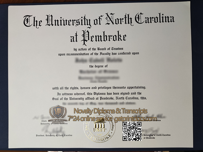 University of North Carolina at Pembroke degree