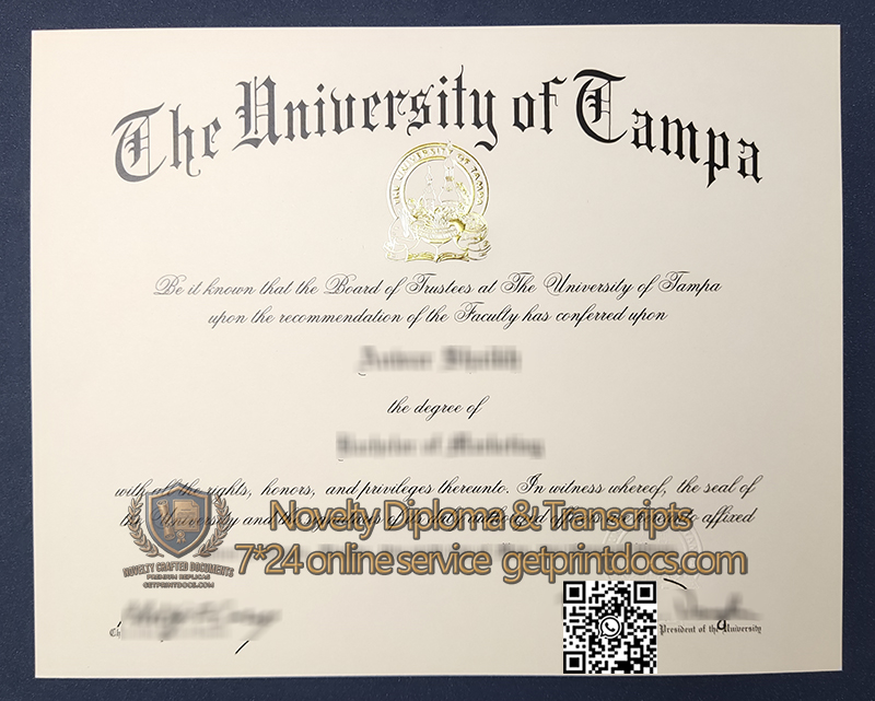 University of Tampa diploma