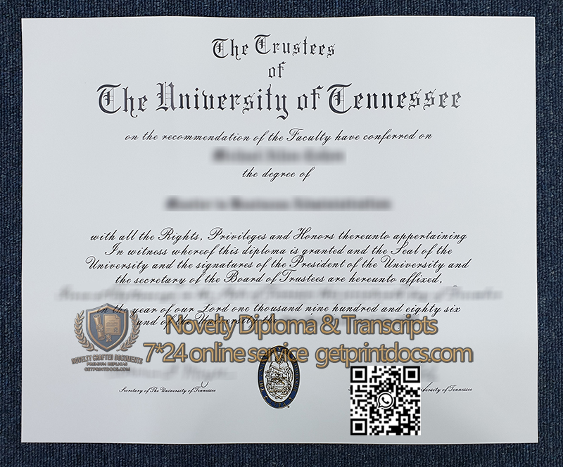 University of Tennessee diploma