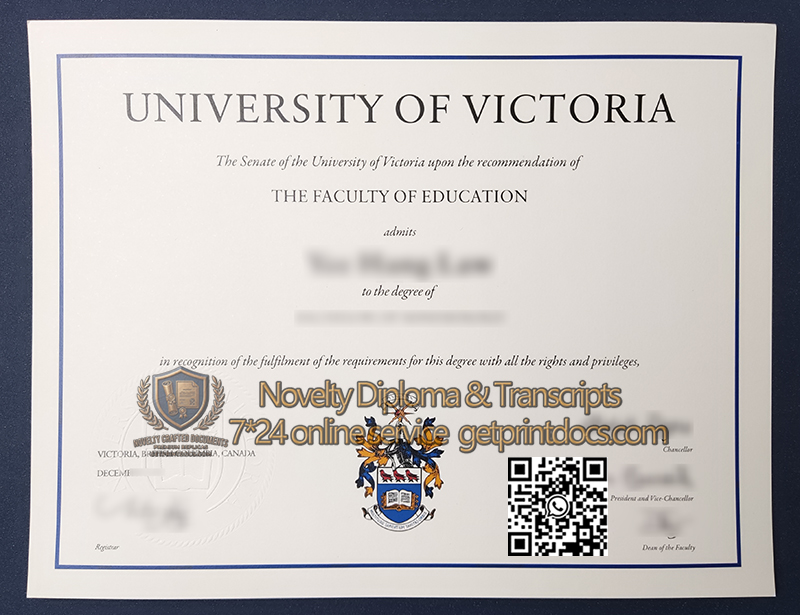 University of Victoria diploma