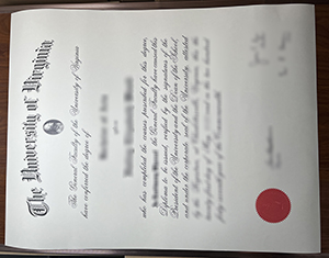 University of Virginia diploma1