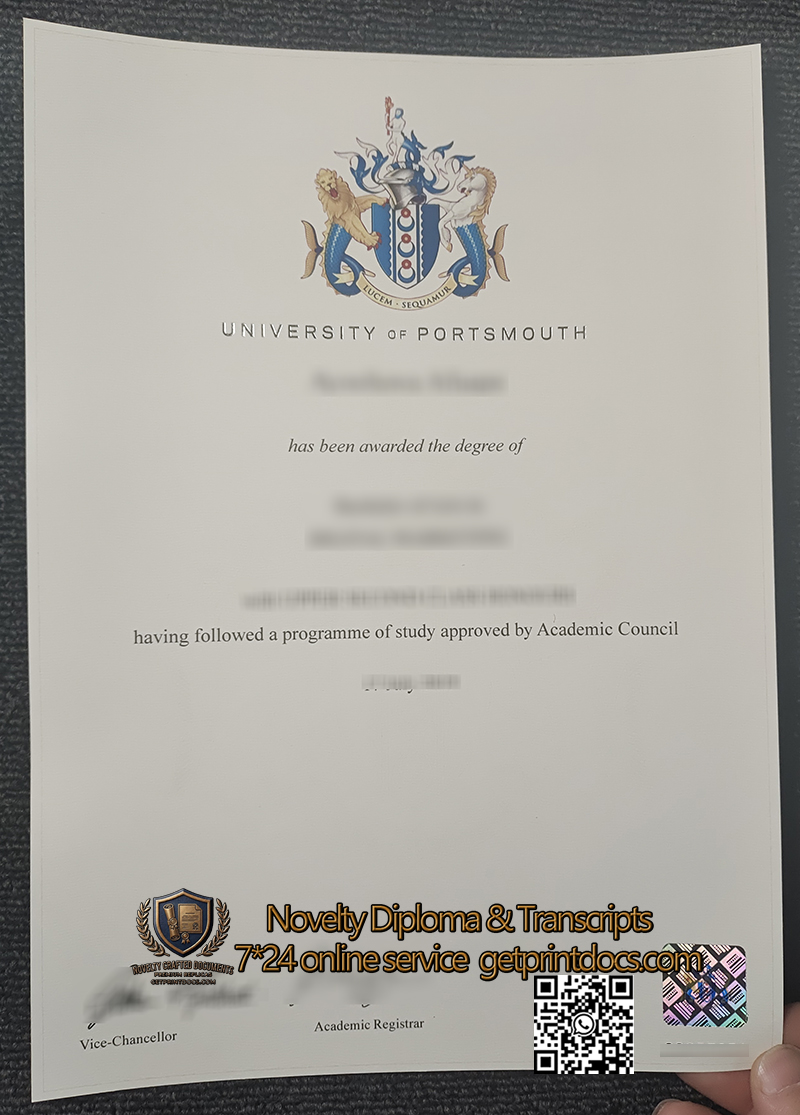 University of portsmouth diploma