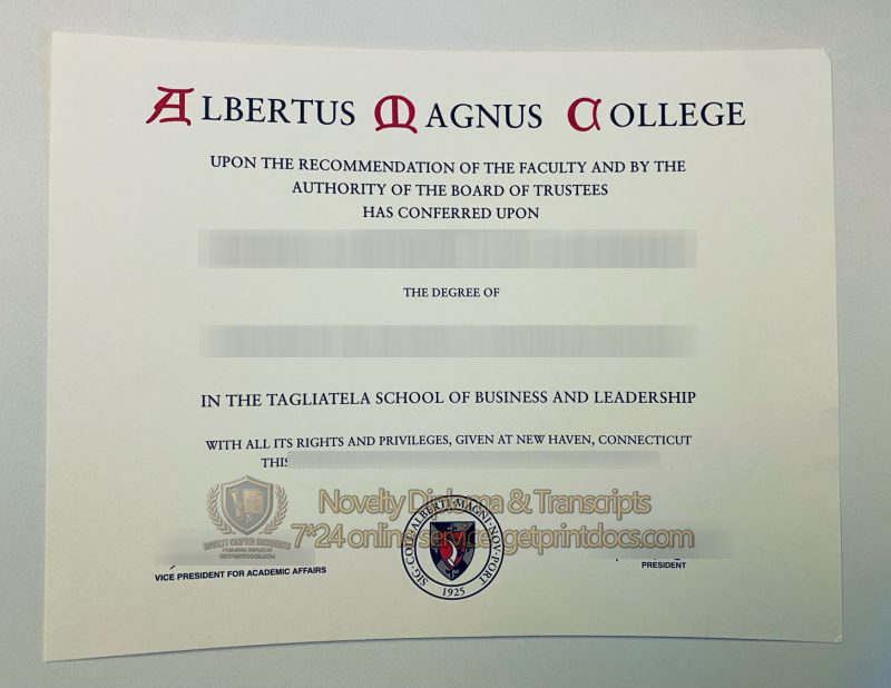 Albertus Magnus College degree