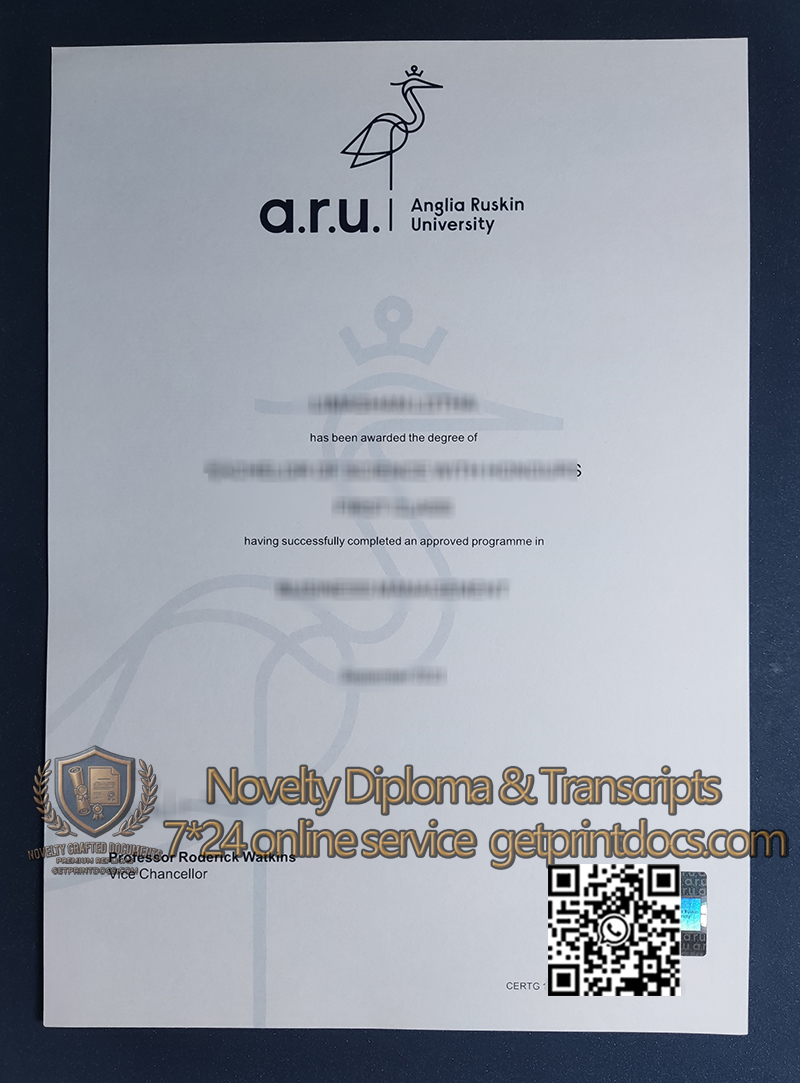 Anglia Ruskin University degree