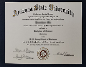 Arizona State University degree-FI