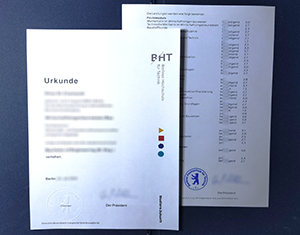 Berliner Hochschule für Technik diploma and transcript-FI