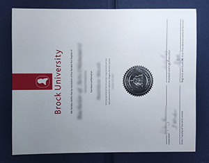 Brock University diploma-FI
