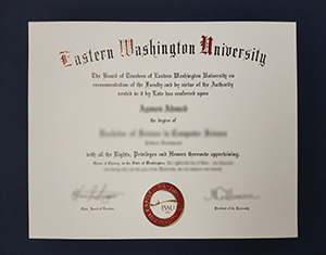 Eastern Washington University diploma-FI