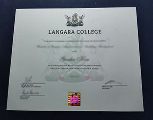 Langara College diploma-FI