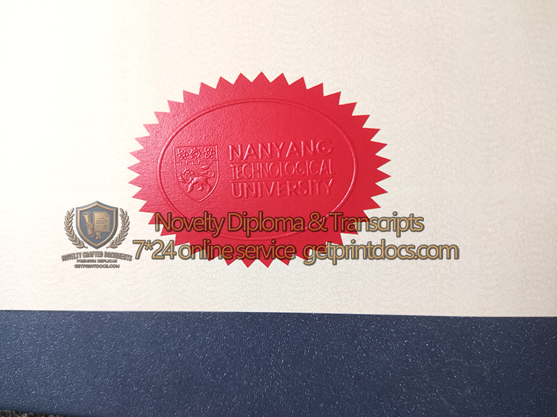 NTU Nanyang Technological University degree seal