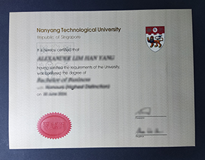 Nanyang Technological University diploma-FI