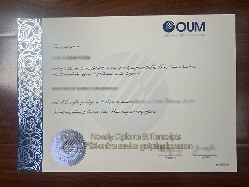 Open University Malaysia diploma
