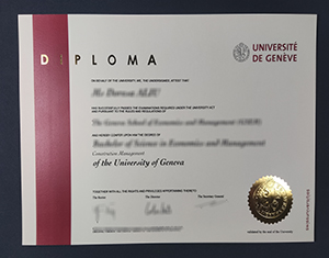 Université de Genève diploma-FI