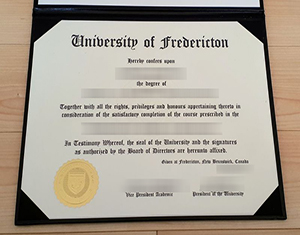 University of Fredericton diploma-FI