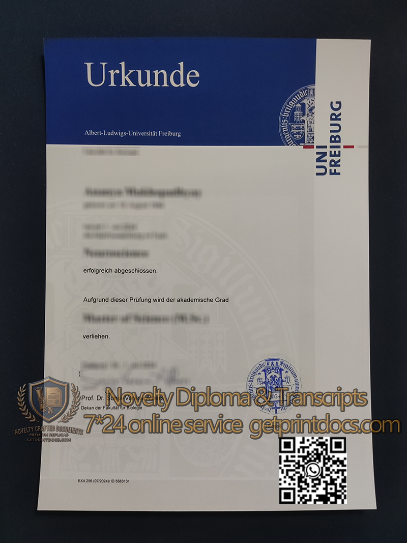 University of Freiburg degree