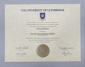 University of Lethbridge diploma-FI