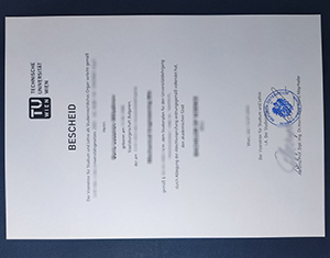 Wien Vienna University of Technology diploma-FI